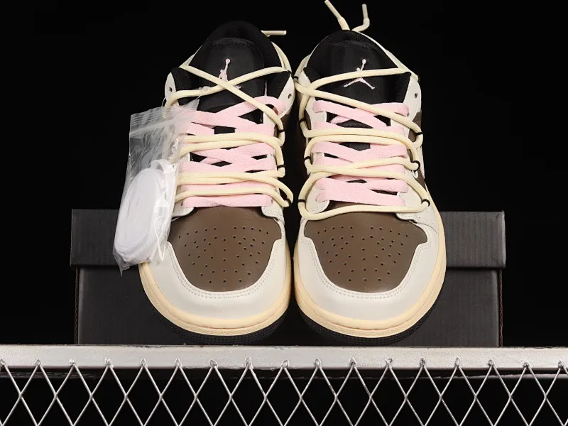 All categories Air Jordan Jordan series basketball shoes Air Jordan 1 Low Z version Air Jordan 1 Low AJ1 Joe 1 customized version strap deconstruction sports culture basketball shoes 553558-062